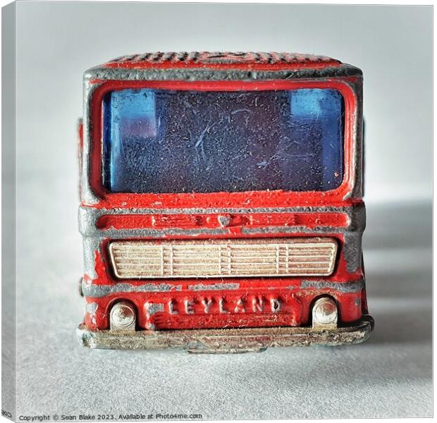 1966 Lesney Matchbox Pipe Truck No 10 Canvas Print by Lowercase b Studio 