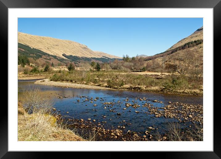Majestic Scottish Highlands Framed Mounted Print by Rob Cole
