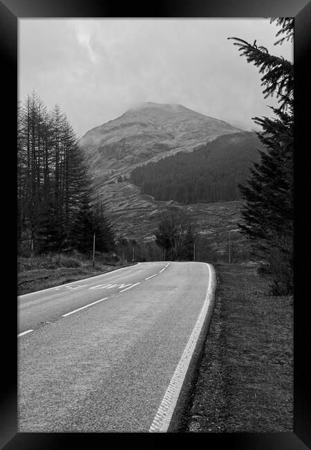 Majestic Scottish Highland Scenery Framed Print by Rob Cole