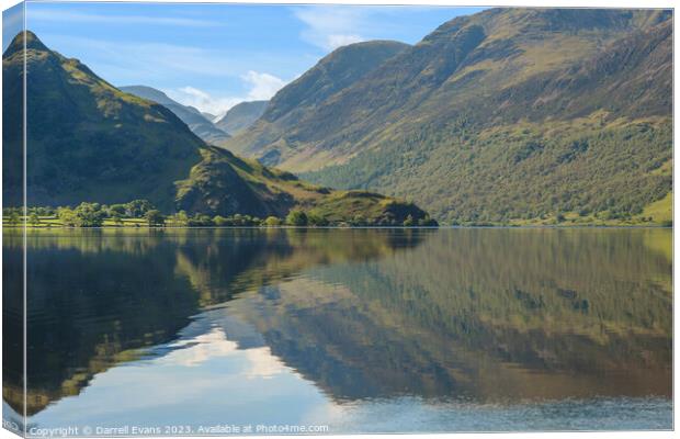 Crummock Canvas Print by Darrell Evans