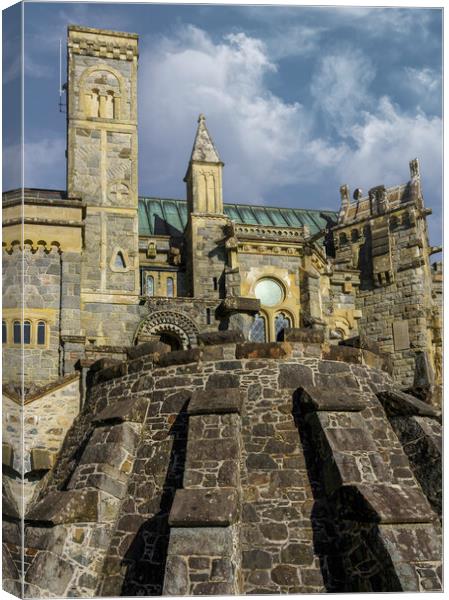 St Konans Kirk Loch Awe  Canvas Print by Anthony McGeever