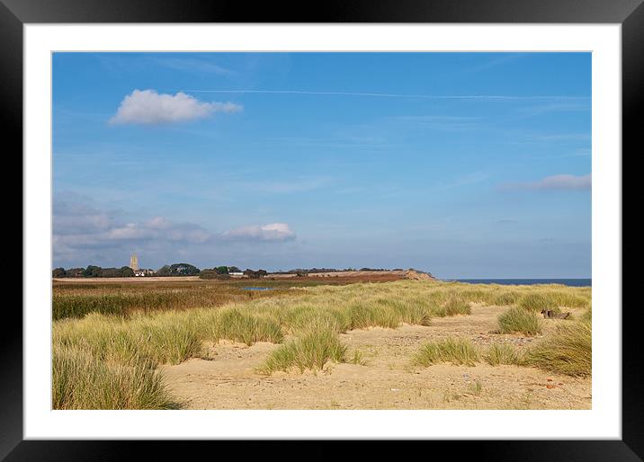 Covehithe View Framed Mounted Print by Robert Geldard