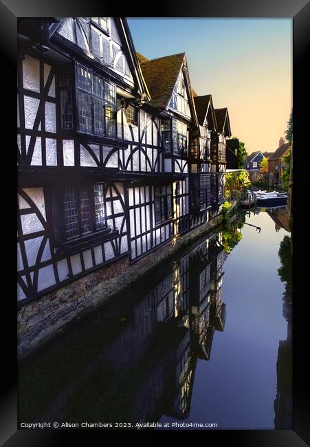  Canterbury  Framed Print by Alison Chambers