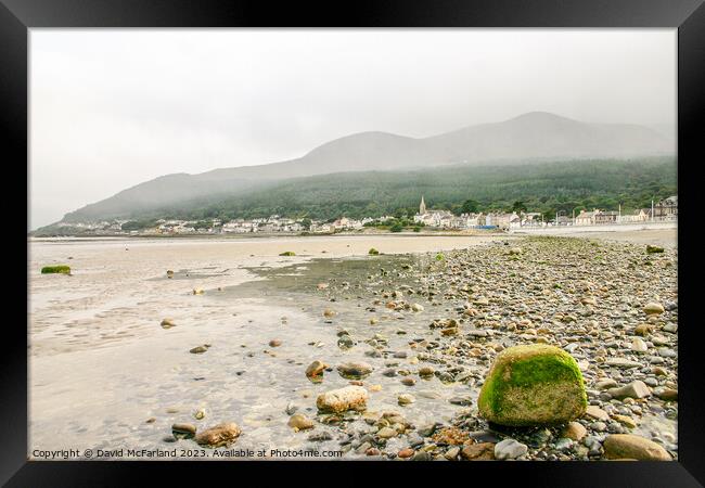 Majestic Mourne Mountains Framed Print by David McFarland