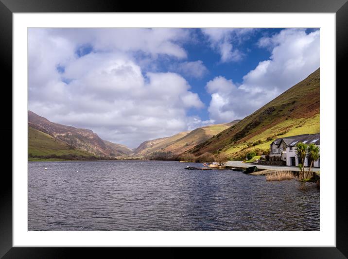 Spring at Talyllyn Lake. Framed Mounted Print by Colin Allen