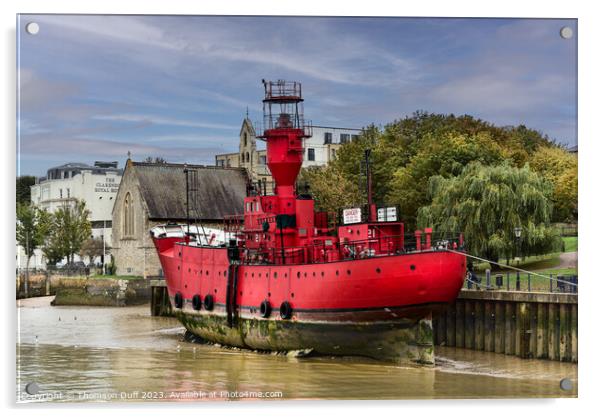 Light Vessel 21 Acrylic by Thomson Duff