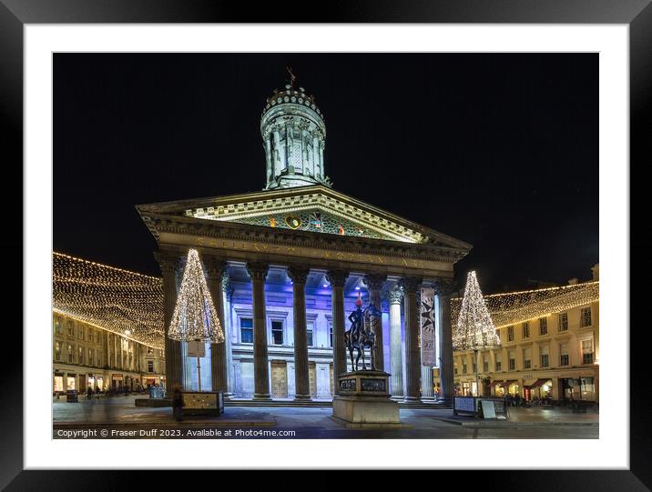 The Gallery of Modern Art, Glasgow Framed Mounted Print by Fraser Duff