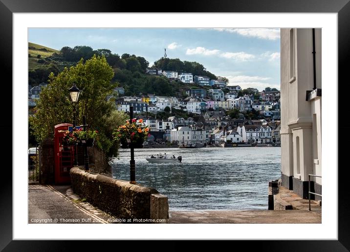Dartmouth Framed Mounted Print by Thomson Duff