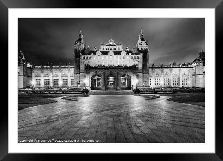 Kelvingrove Museum and Art Gallery, Glasgow Framed Mounted Print by Fraser Duff