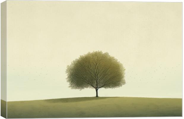 Tree Canvas Print by Bahadir Yeniceri