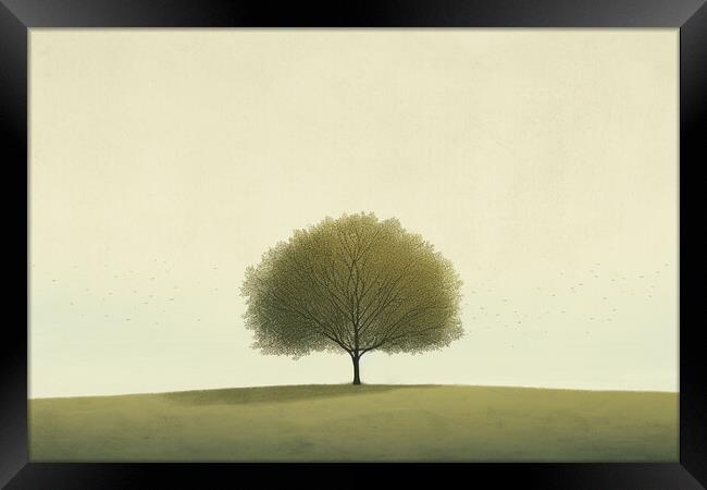 Tree Framed Print by Bahadir Yeniceri