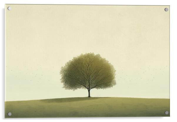 Tree Acrylic by Bahadir Yeniceri