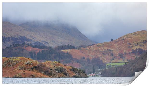 Glenridding From Ullswater  Print by Phil Durkin DPAGB BPE4