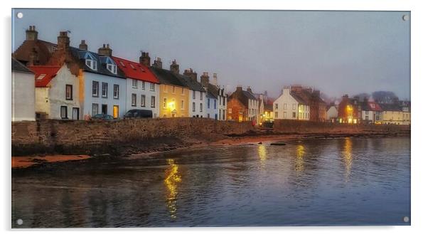 Anstruther Under a Haar Acrylic by Lowercase b Studio 