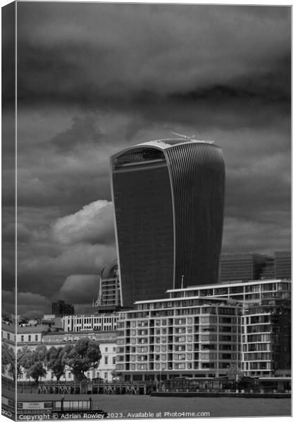 Walkie Talkie Canvas Print by Adrian Rowley