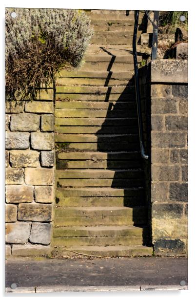 Steps Acrylic by Glen Allen