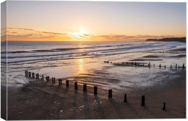 Sandsend to Whitby, Yorkshire Coast Canvas Print by Tim Hill
