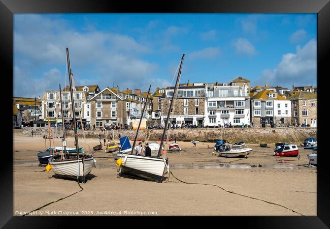 St. Ives at low tide, Cornwall Framed Print by Photimageon UK