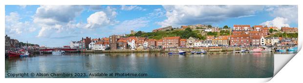 Whitby  Print by Alison Chambers