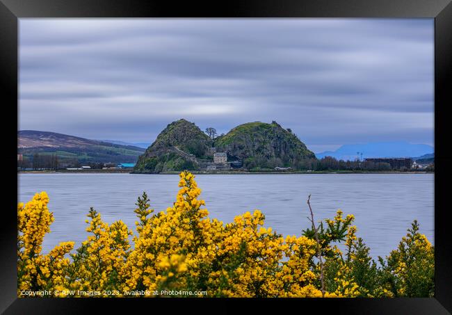 Dumbarton Castle Framed Print by RJW Images