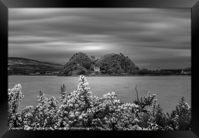 Dumbarton Castle Framed Print by RJW Images