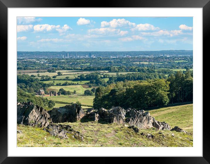 Leicester City from Bradgate Park Framed Mounted Print by Photimageon UK
