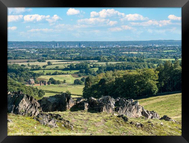 Leicester City from Bradgate Park Framed Print by Photimageon UK