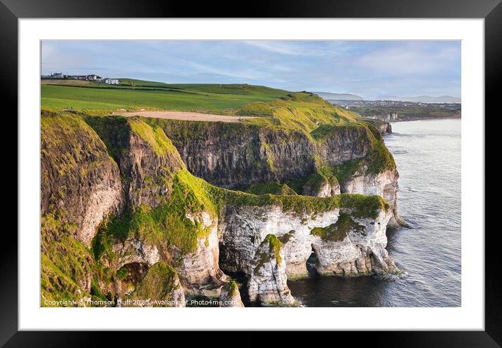View From Magheracross Framed Mounted Print by Thomson Duff
