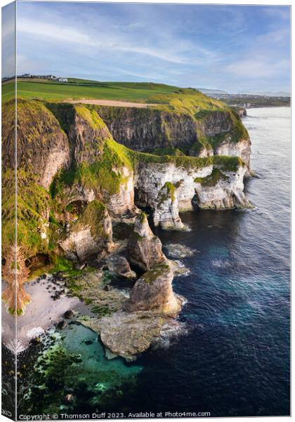 A View From Magheracross  Canvas Print by Thomson Duff