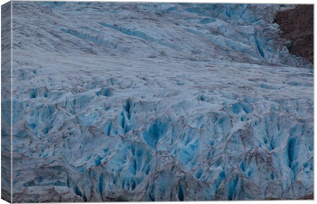 Svartisen glacier Canvas Print by Thomas Schaeffer