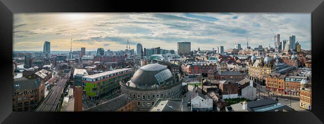 The City of Leeds Framed Print by Apollo Aerial Photography