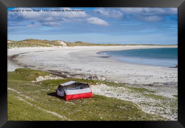 North Uist is a haven for birdwatchers and there is an RSPB rese Framed Print by Peter Stuart
