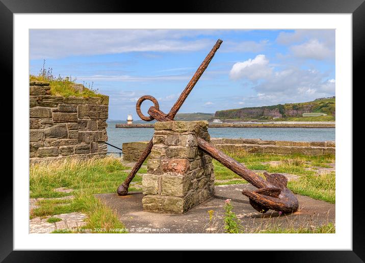 Walled Up Anchor Framed Mounted Print by Darrell Evans