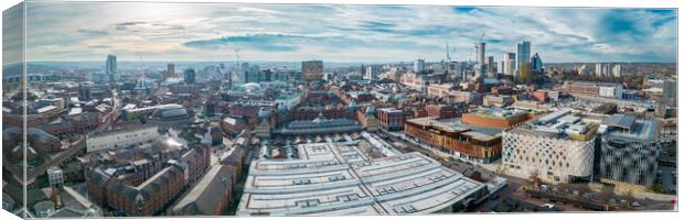 The City of Leeds Canvas Print by Apollo Aerial Photography