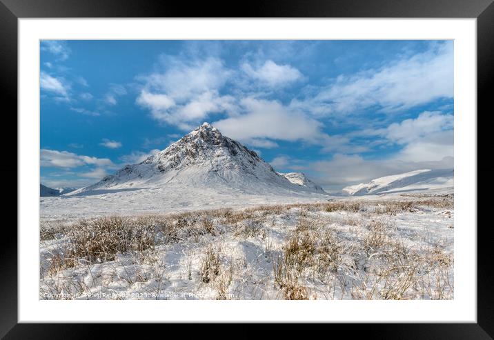 Buachaille Etive Mor Framed Mounted Print by Peter Paterson