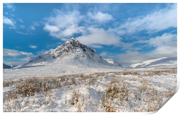 Buachaille Etive Mor Print by Peter Paterson