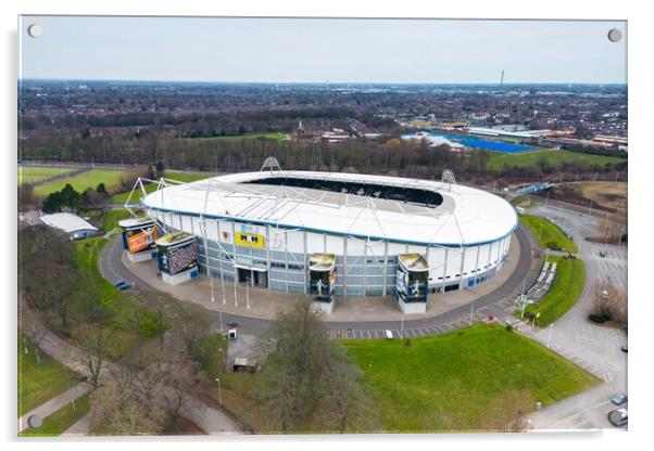 The MKM Stadium  Acrylic by Apollo Aerial Photography