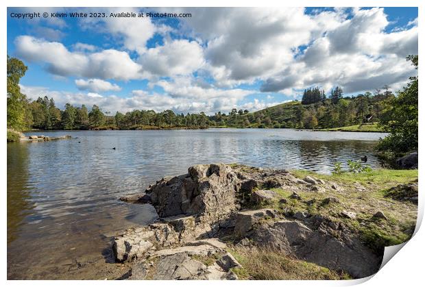 Tarn Hows in September Print by Kevin White