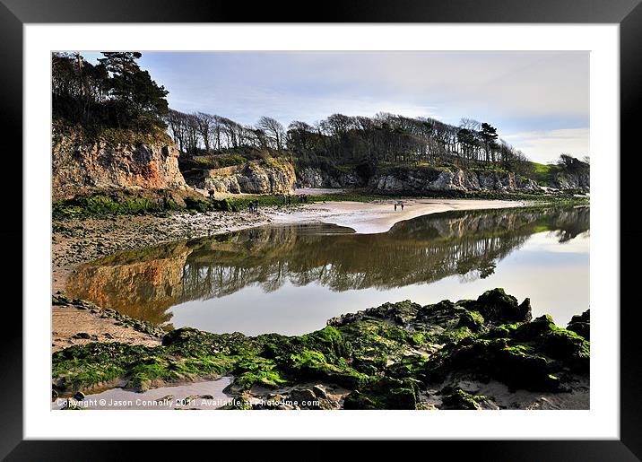 Reflections At The Cove, Silverdale Framed Mounted Print by Jason Connolly