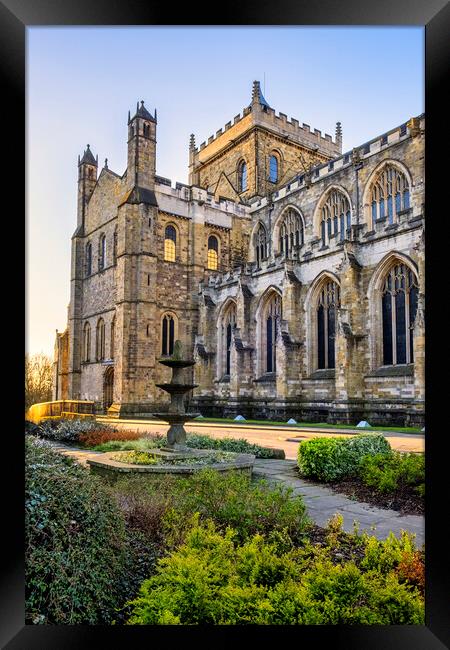 Ripon Cathedral Easter Weekend 2023 Framed Print by Tim Hill