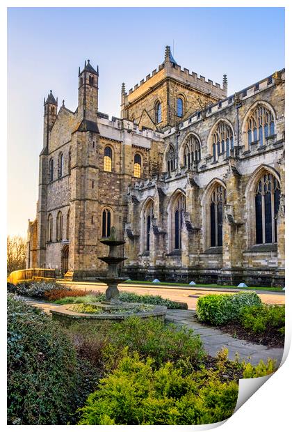 Ripon Cathedral Easter Weekend 2023 Print by Tim Hill