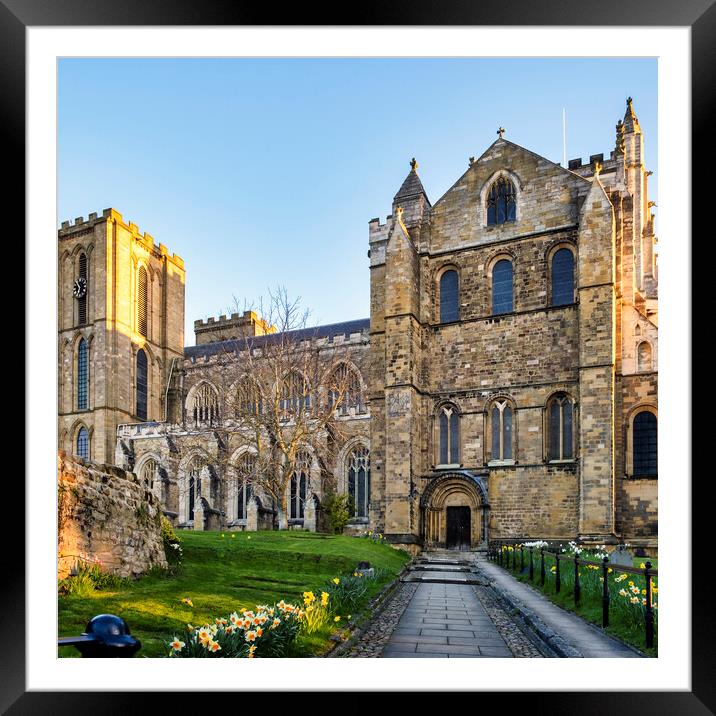 Ripon Cathedral Easter Weekend 2023 Framed Mounted Print by Tim Hill