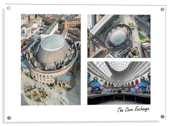 The Corn Exchange Acrylic by Apollo Aerial Photography