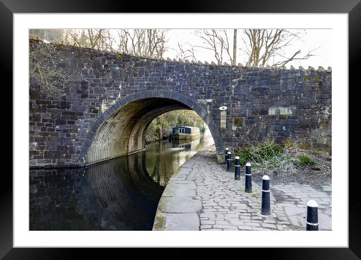 Bridge 18 Rochdale Canal Framed Mounted Print by Glen Allen
