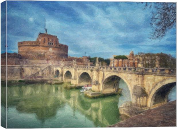 Rome Spring 2023 Canvas Print by Zahra Majid