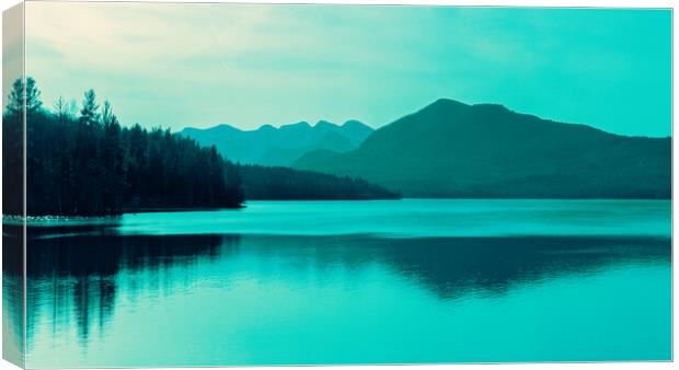 Tranquility Lake Canvas Print by Chris Lord