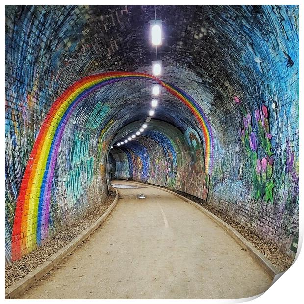 Colinton Tunnel Print by Lowercase b Studio 