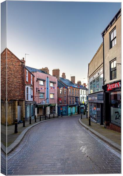 Ripon In North Yorkshire Canvas Print by Steve Smith
