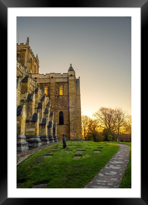 Ripon Cathedral Sunrise Framed Mounted Print by Steve Smith