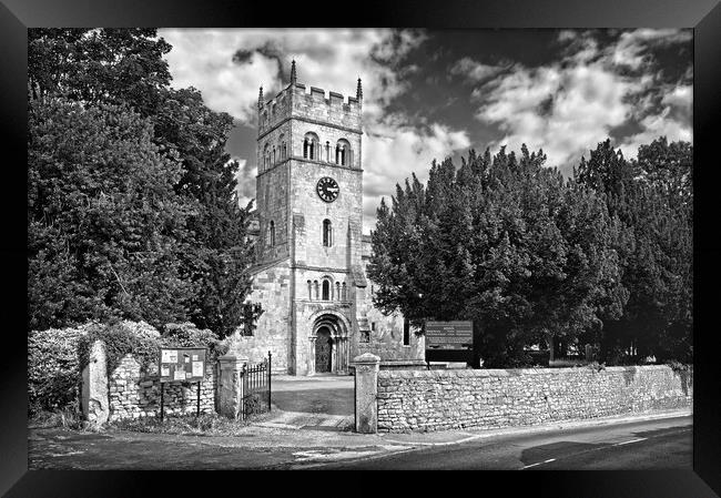 The Church of St Mary Magdalene, Campsall Framed Print by Darren Galpin